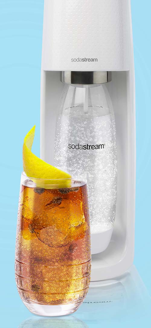 soda stream and drink