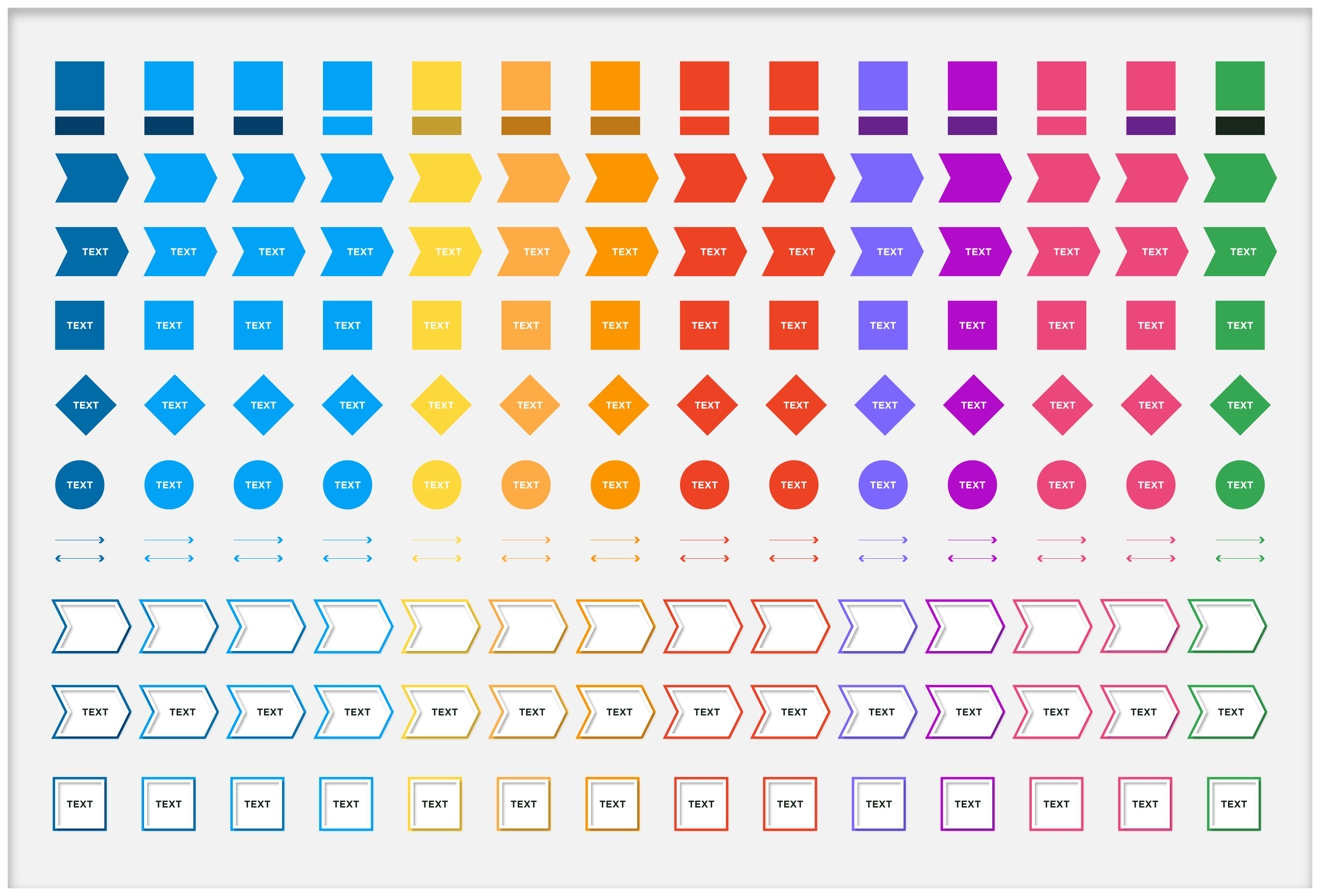 flowchart icons