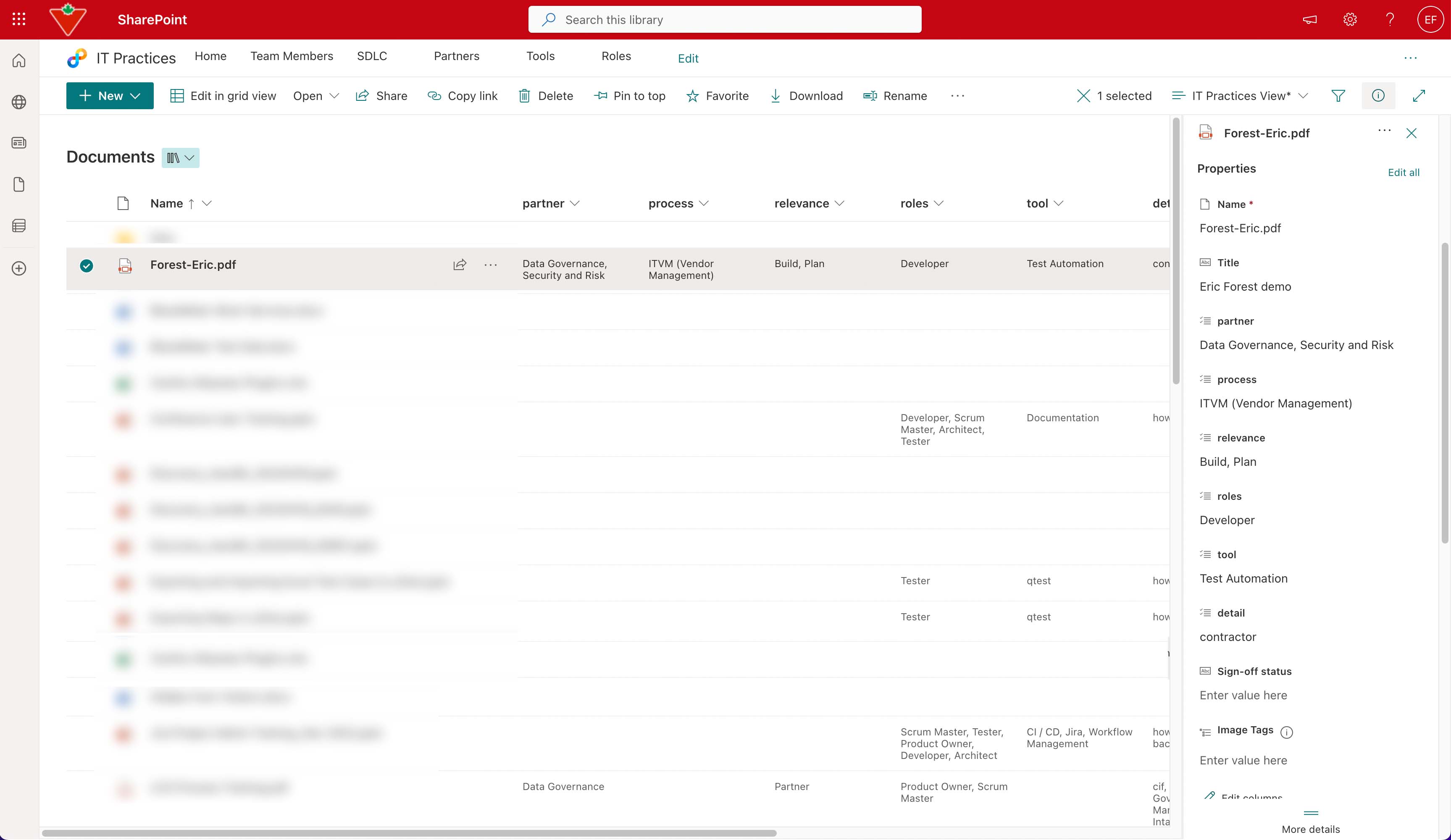 the SDLC interface is an interactive flowchart