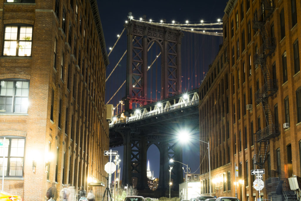 Manhattan bridge seen from the south